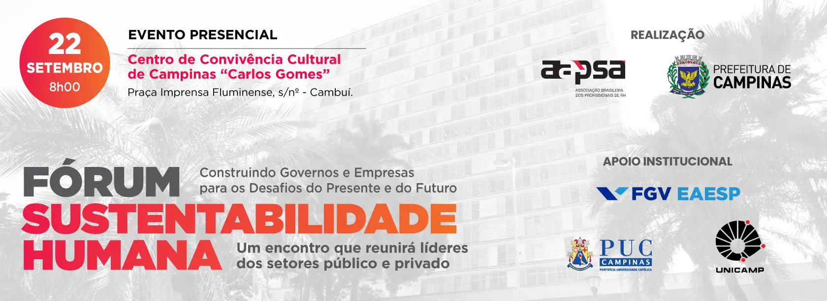 Fórum Sustentabilidade Humana